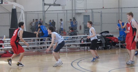 boys senior high school basketball